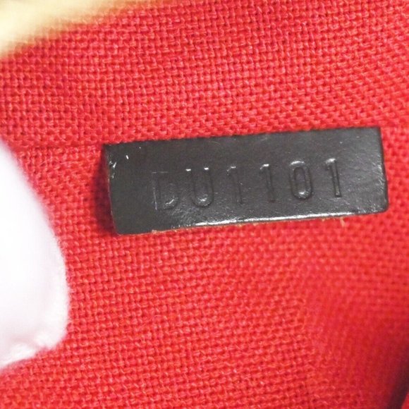 LOUIS VUITTON Verona PM Shoulder Bag Damie Ebene Leather Brown - Picture 10 of 15